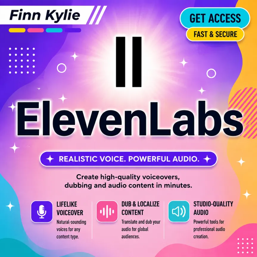 Подписка ElevenLabs Creator на 10w кредиты 1 месяц