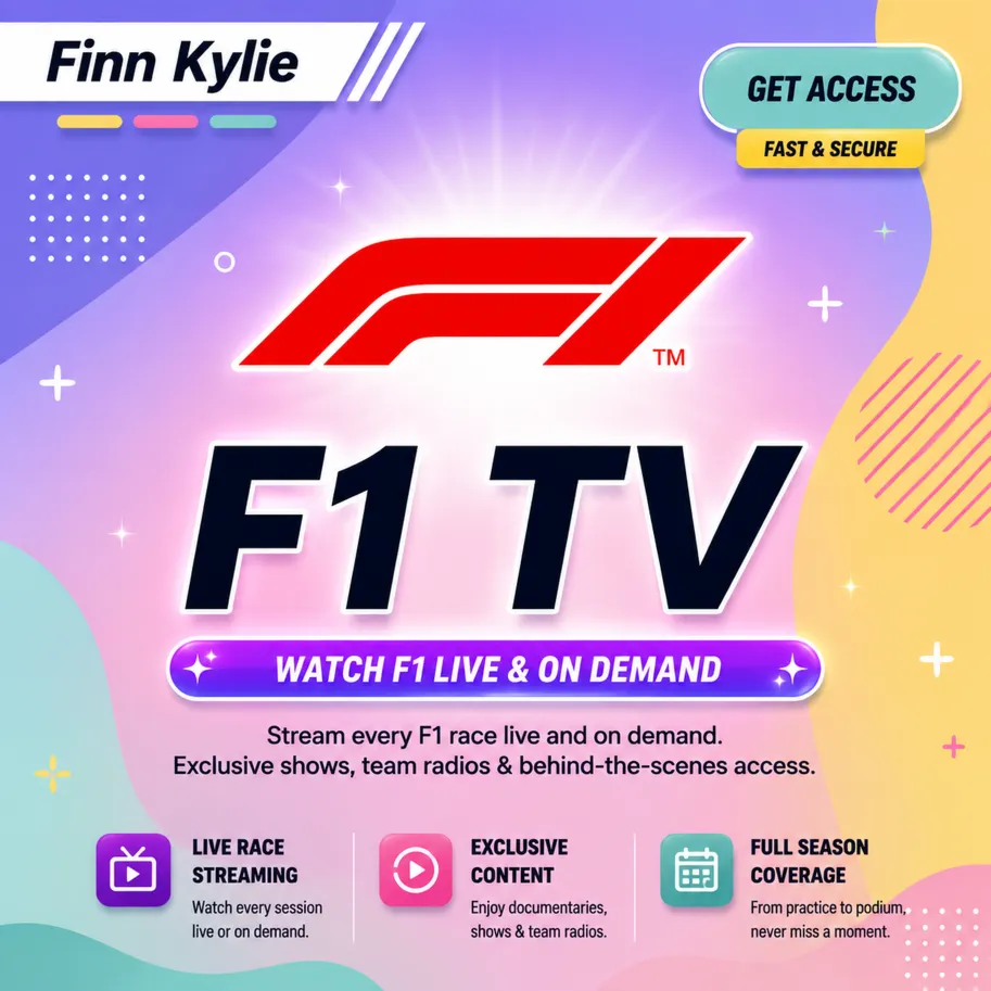 Подписка на F1 TV / F1TV Premium (4K) на 1 месяц