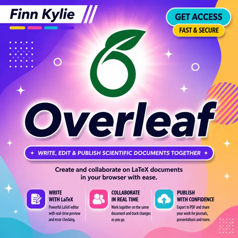 Подписка на Overleaf 30 дней/7 дней