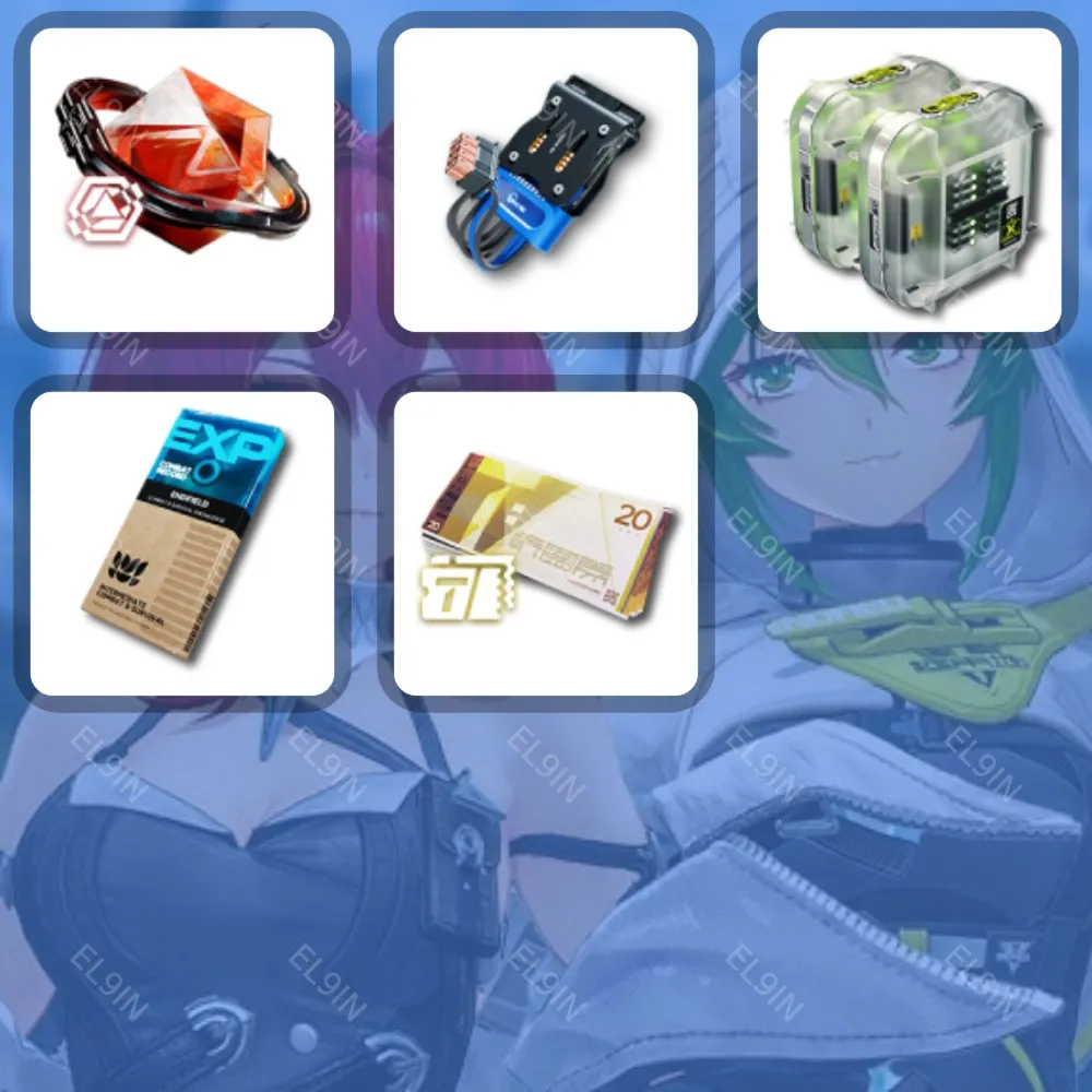 👾ARKNIGHTS: ENDFIELD🥇Twitch Drops🏆5 items + 🎁