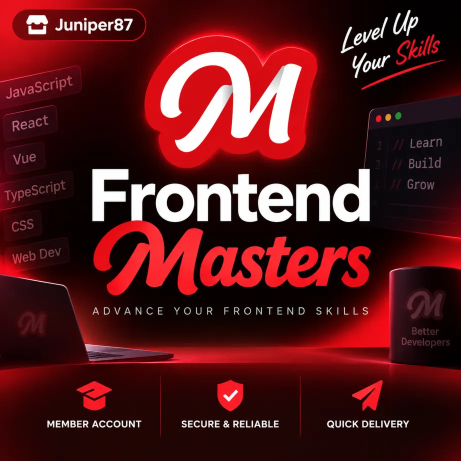 Подписка Frontend Masters Premium 1 месяц | Frontend Masters