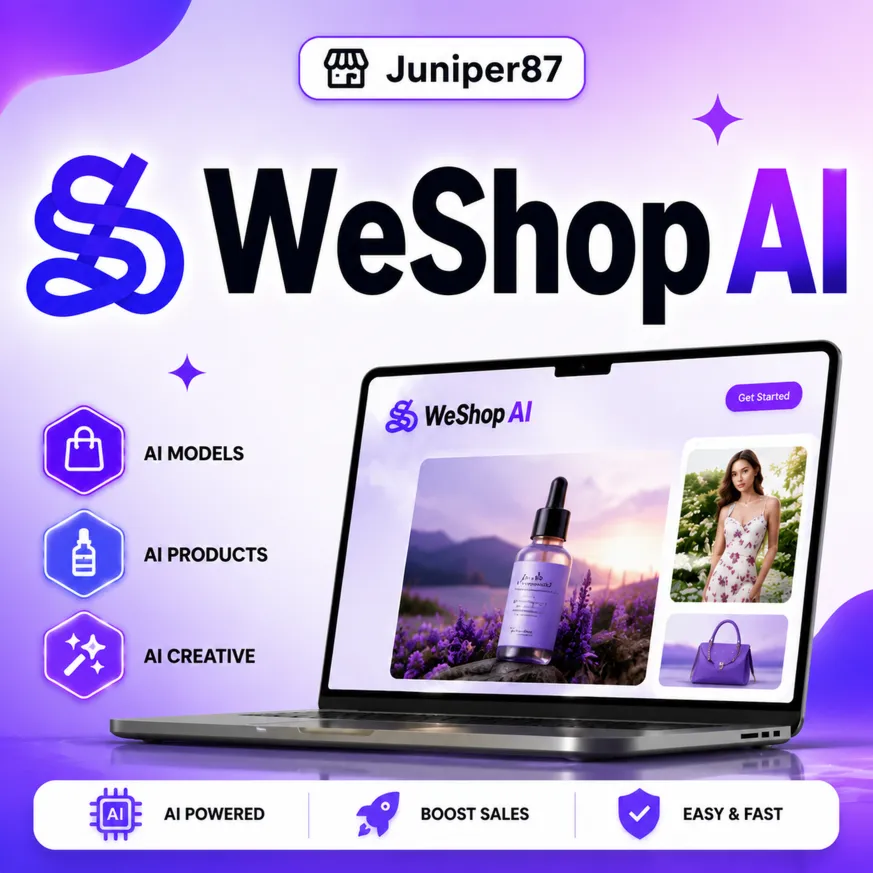 WESHOP AI SUBSCRIPTION – 1 MONTH ON YOUR ACCOUNT