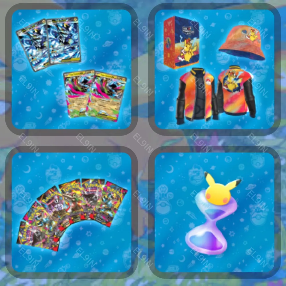 Pokémon Trading Card Game Твич Дропсы 4 предметов +