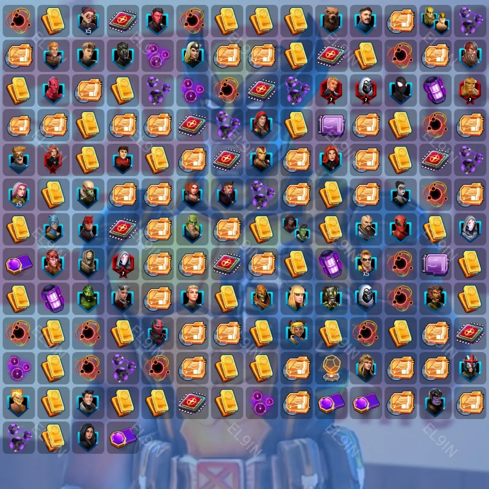 ✨MARVEL Strike Force📢Twitch Drops👾177 items + 🎁