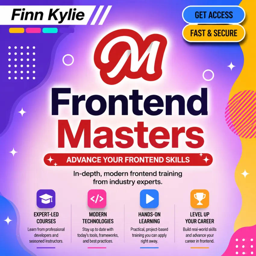 Премиум подписка Frontend Masters 1месяцев