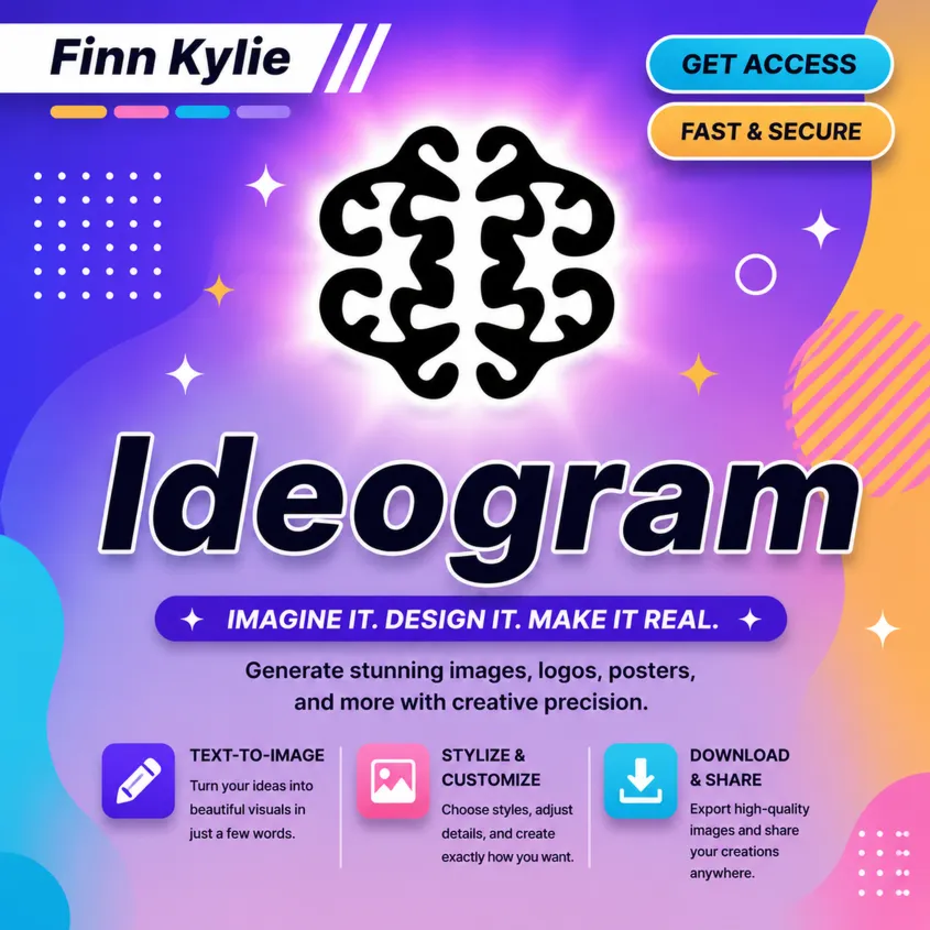 Подписка на Ideogram AI Plus на 1 месяц на ваш аккаунт