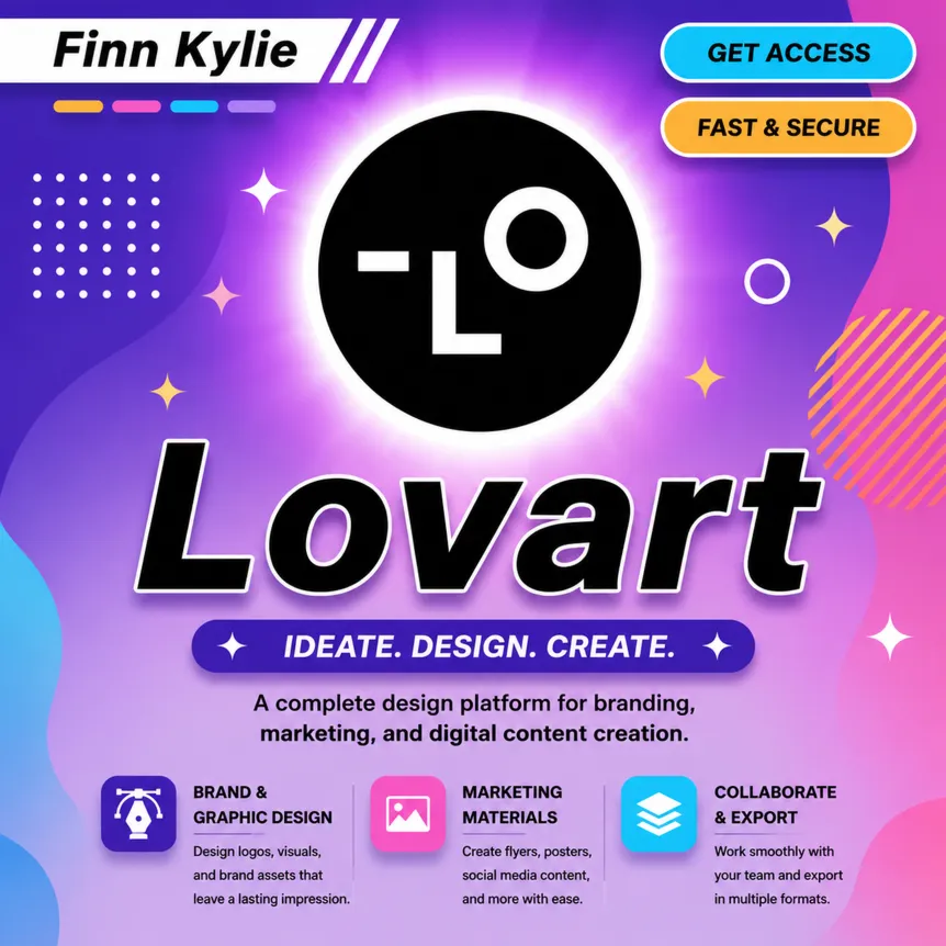 Lovart AI Basic (3500 кредитов), подписка на 1 месяц