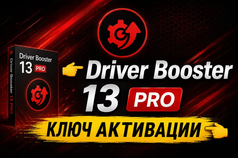 Driver Booster 13 PRO КЛЮЧ АКТИВАЦИИ