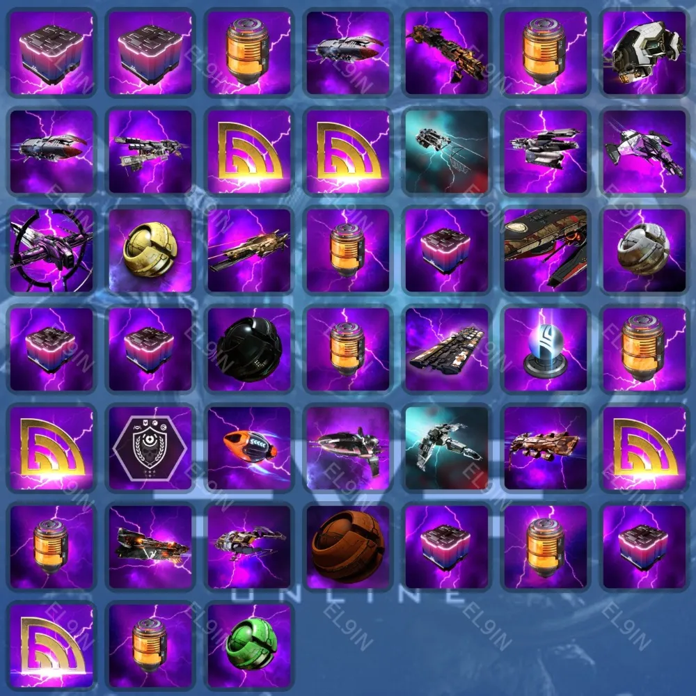 ✨EVE Online✅Twitch Drops💫45 items + 🎁