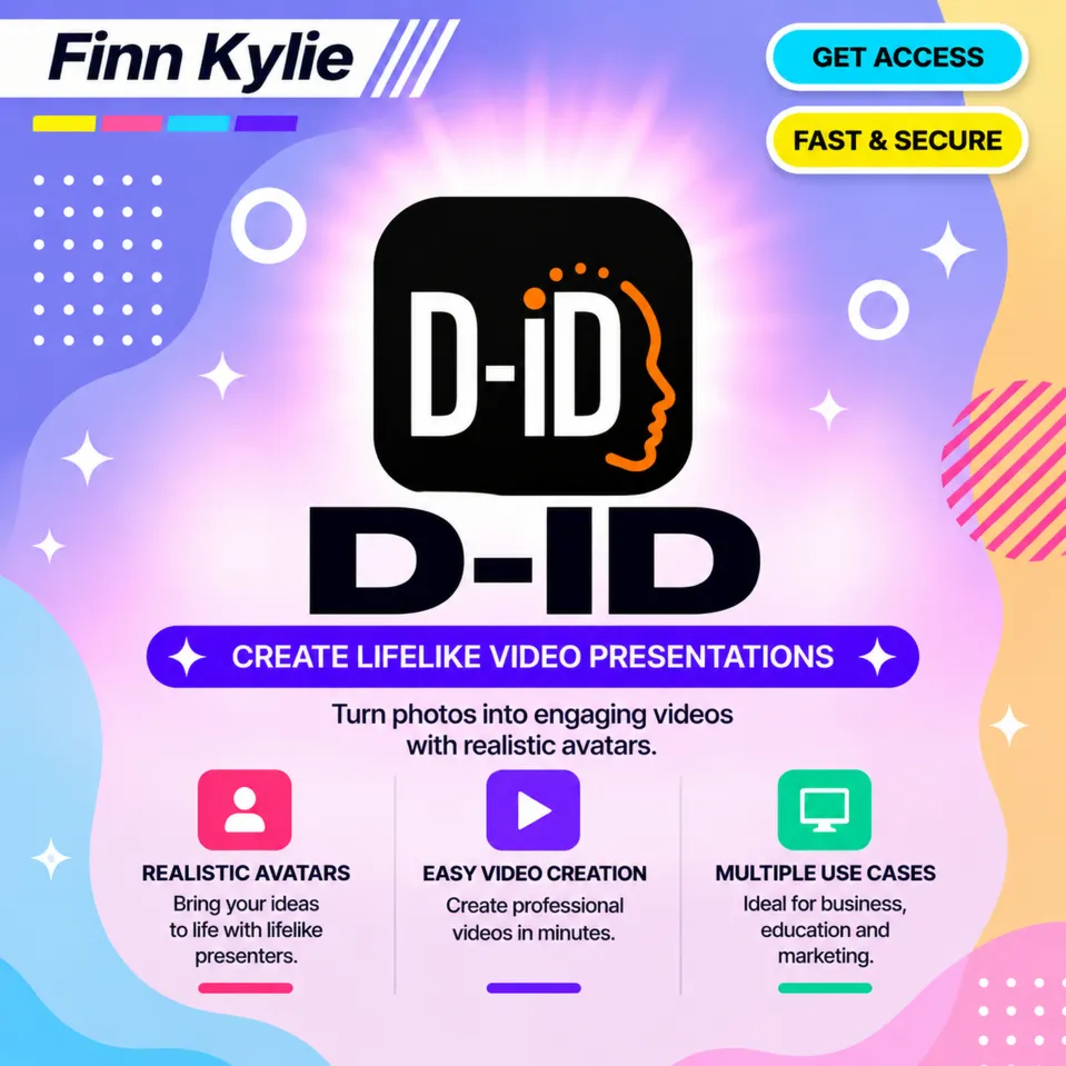 D-ID Lite/Pro Подписка На Ваш Аккаунт 1 Месяц