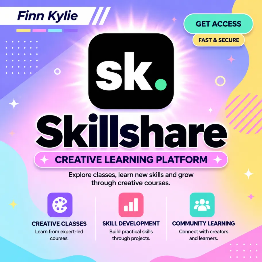 Подписка SkillShare на вас с учетной записью 1 месяц