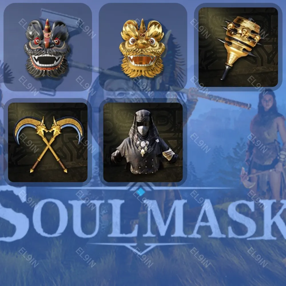 ⚜️Soulmask✨Twitch Drops👾5 items + 🎁