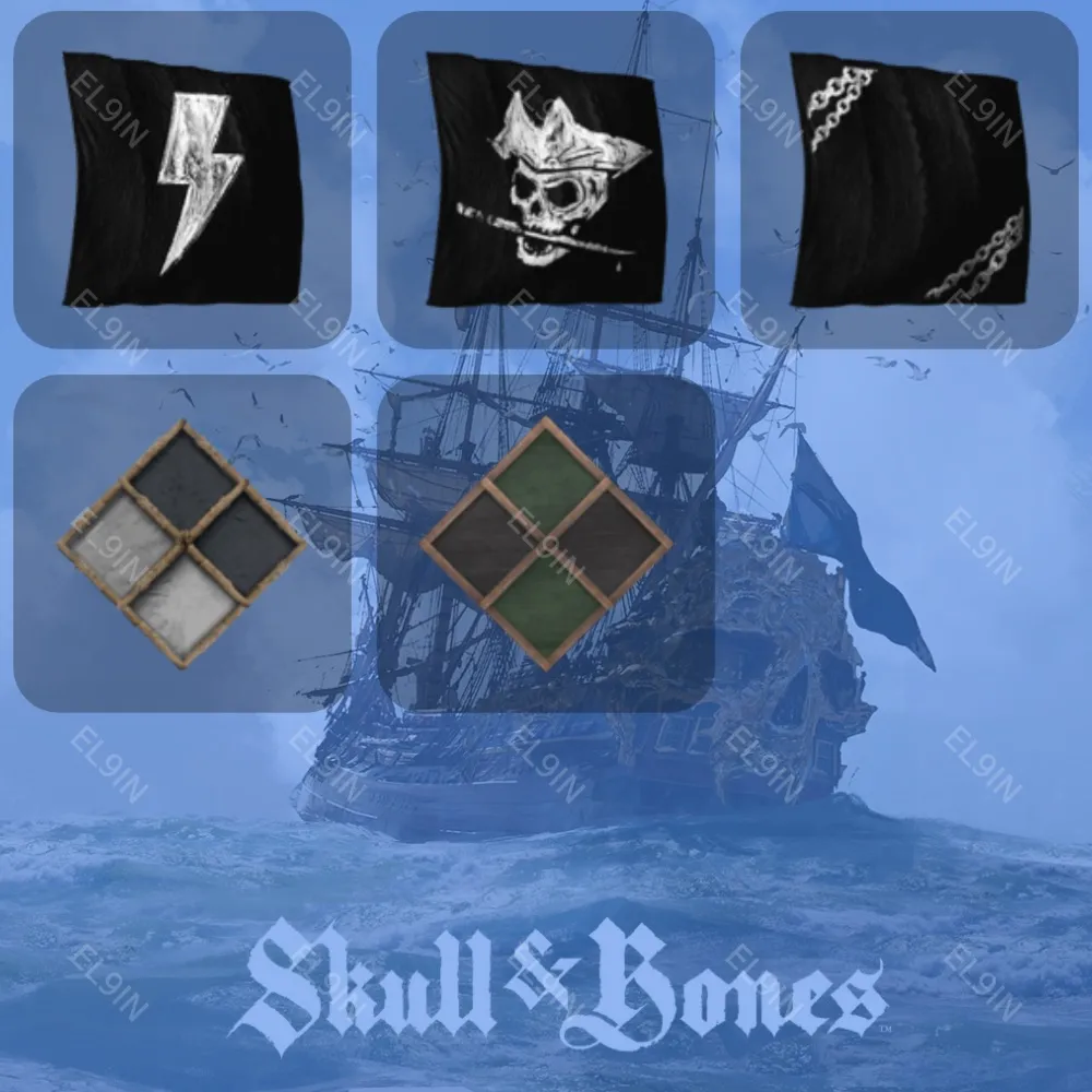 Skull and Bones Твич Дропсы 5 предметов +