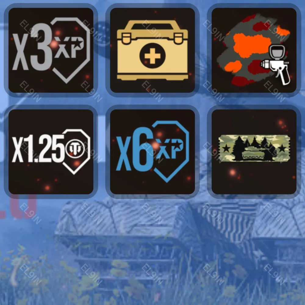 World of Tanks Console Твич Дропсы 6 предметов +