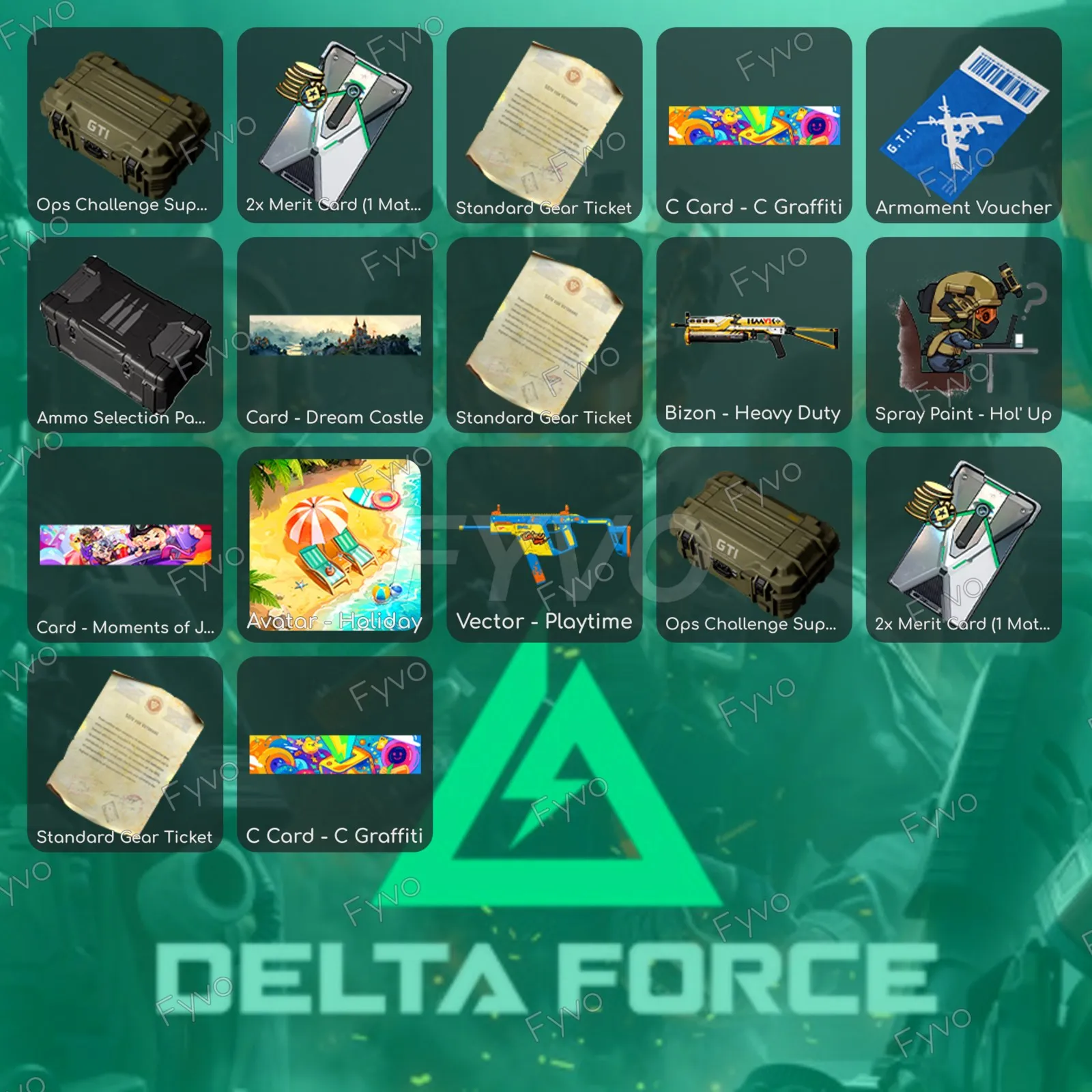 Delta Force〖TWITCH DROPS / ТВИЧ ДРОПС〗17+ НАГРАД • ПРЕДМЕТЫ • СКИНЫ