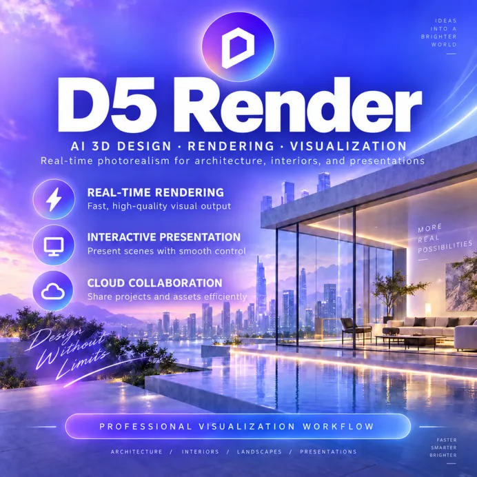 D5 Render |  Подписка Pro на 1 месяц на ваш аккаунт