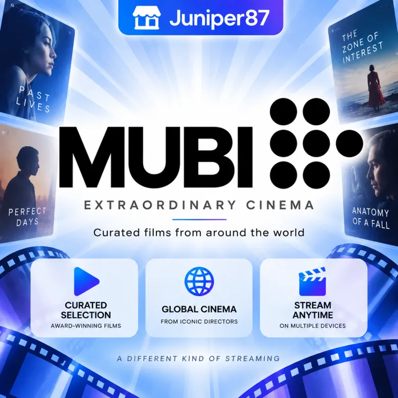 Подписка MUBI Premium 1-12 месяцев