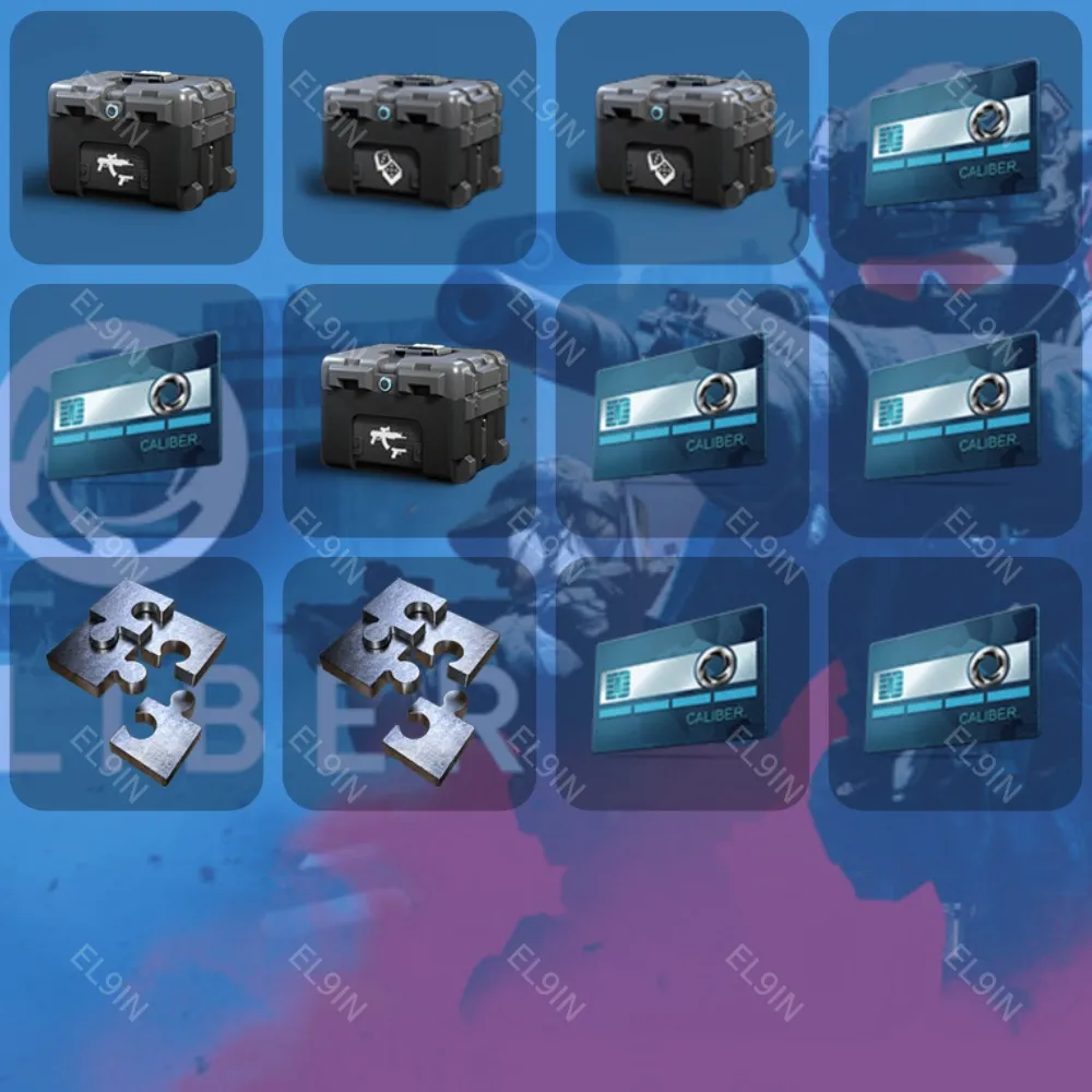 Caliber Твич Дропсы 12 предметов +