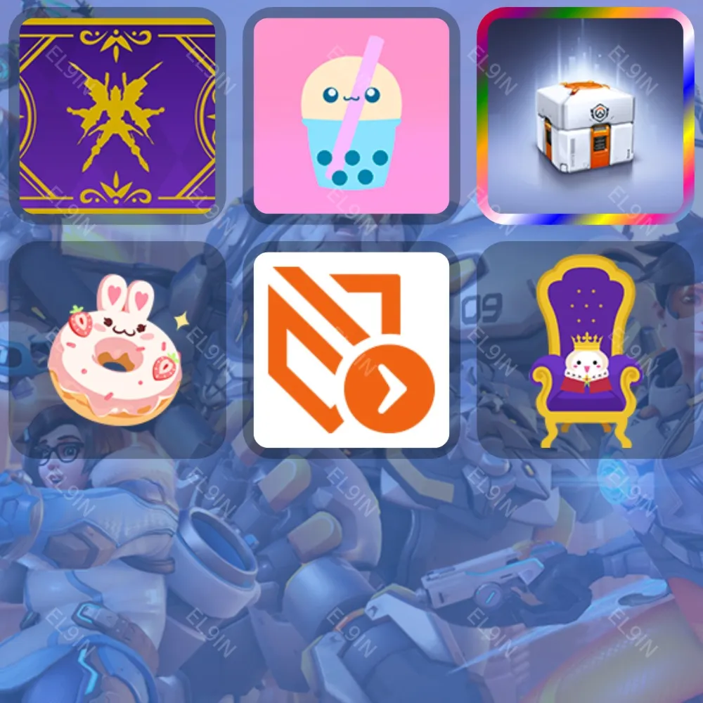 🌈Overwatch 2🎈Твич Дропсы⚡6 предметов + 🎁