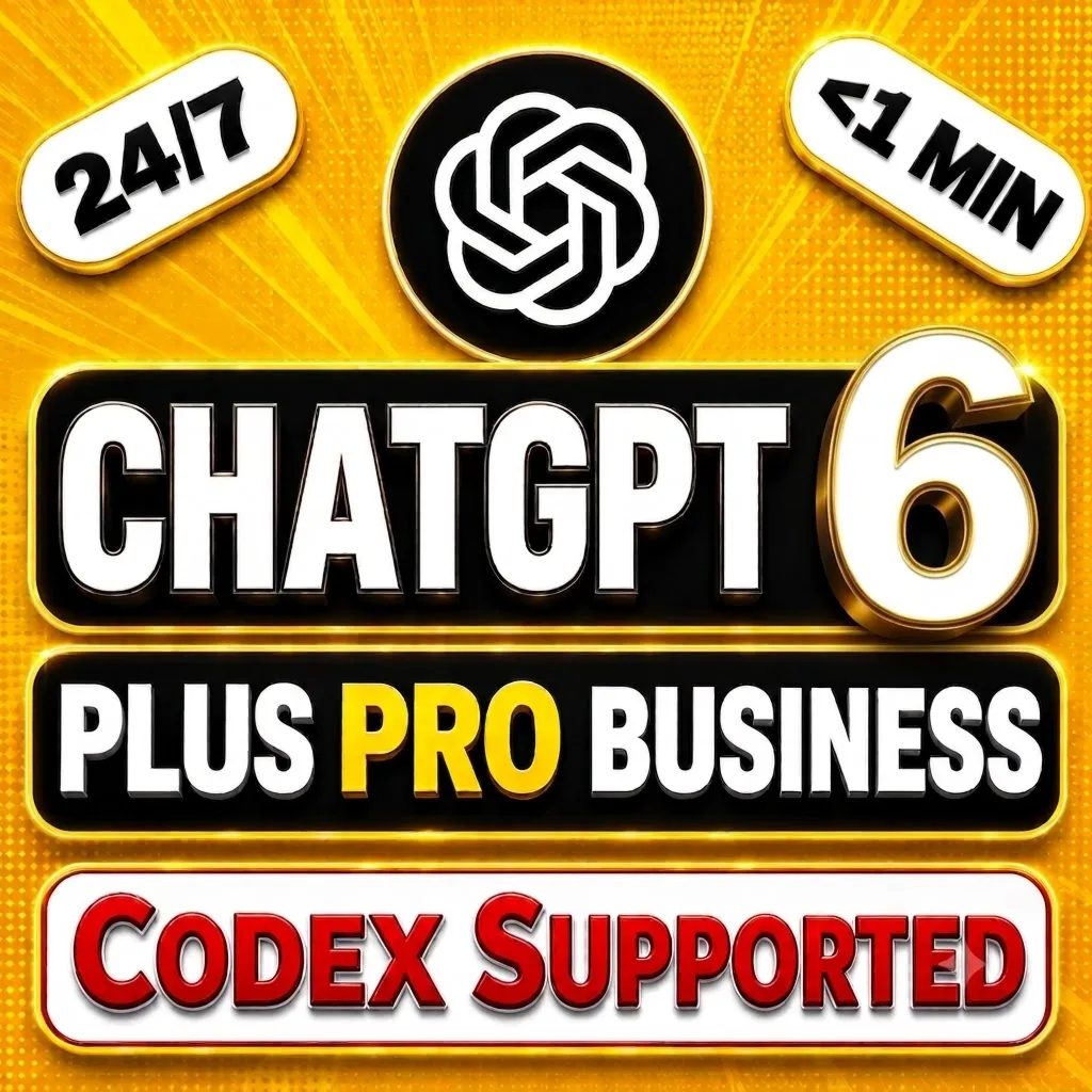 [24/7] CHATGPT PLUS 6 ASTRA | CODEX | PRO 5X 20X | БИЗНЕС | GO| ПОДПИСКА/ПРОДЛЕНИЕ