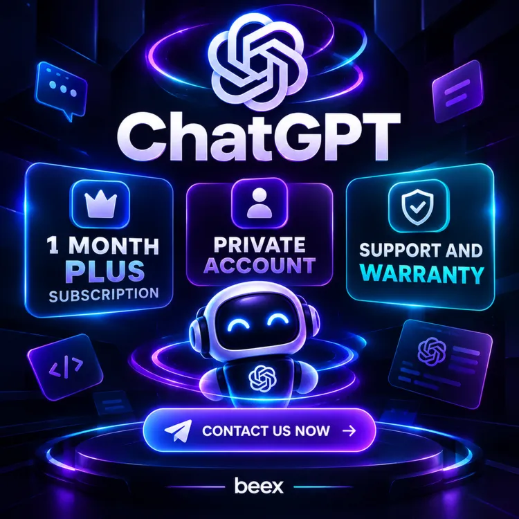 ChatGPT PLUS — 1 месяц — | закрытый аккаунт (АВТОМАТИЧЕСКАЯ ДОСТАВКА)