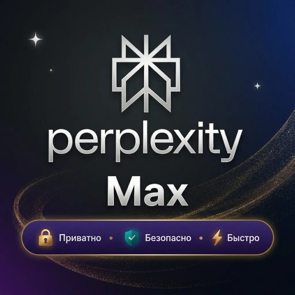 Подписка Perplexity Max на 1 месяц на ваш аккаунт — быстро / с гарантией