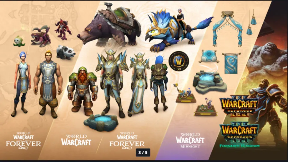 Warcraft Forever Collection Battle net