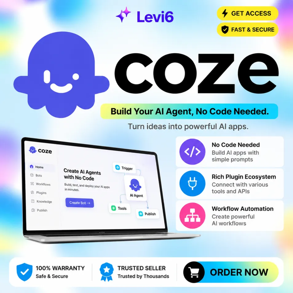 Coze ai Premium Subscription 1 Month/3Days