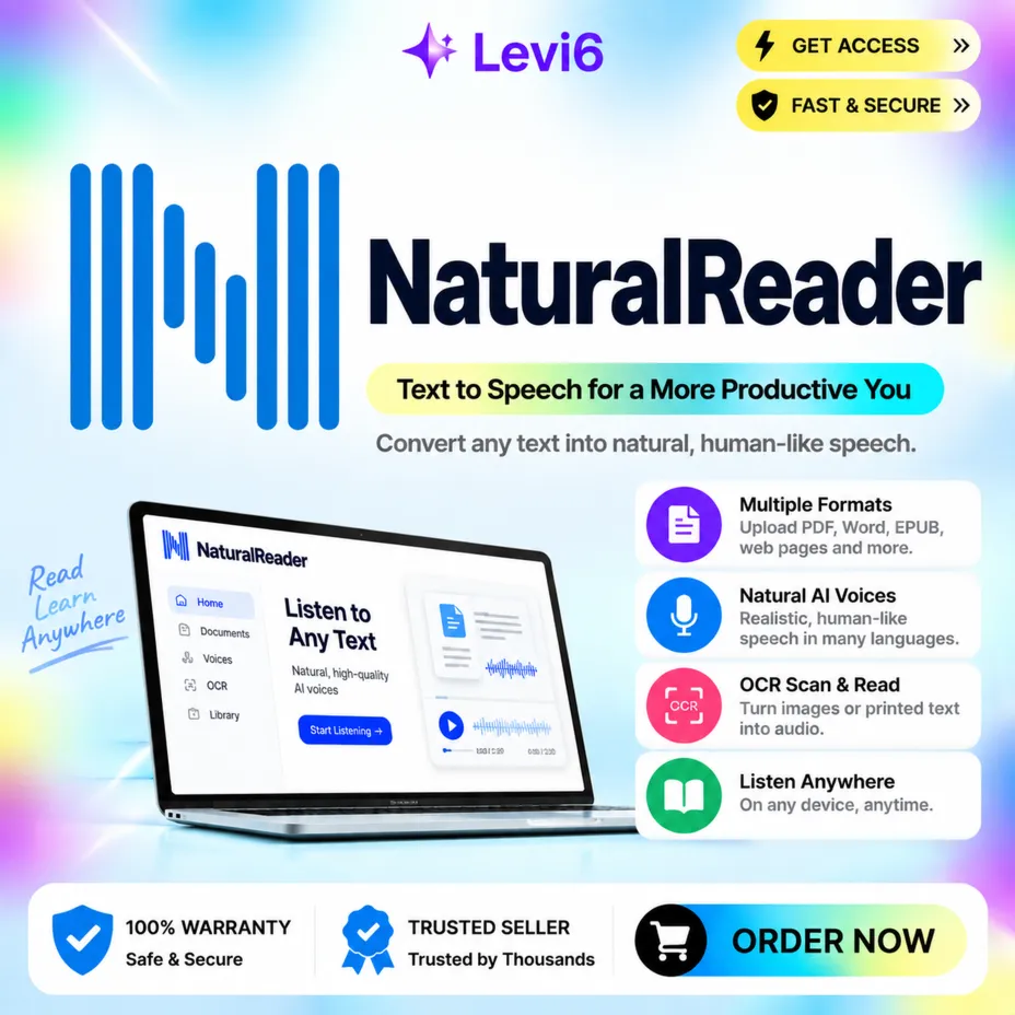 NaturalReader Plus Subscription 1month（Natural Reader）