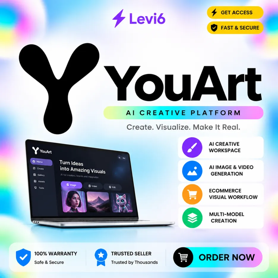 YOUART AI Basic/Pro SUBSCRIPTION 1MONTH丨youart.ai