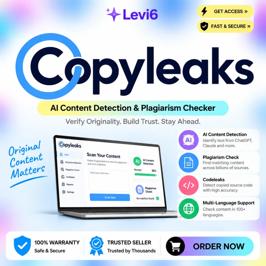 Подписка на персональный план Copyleaks 1 месяц