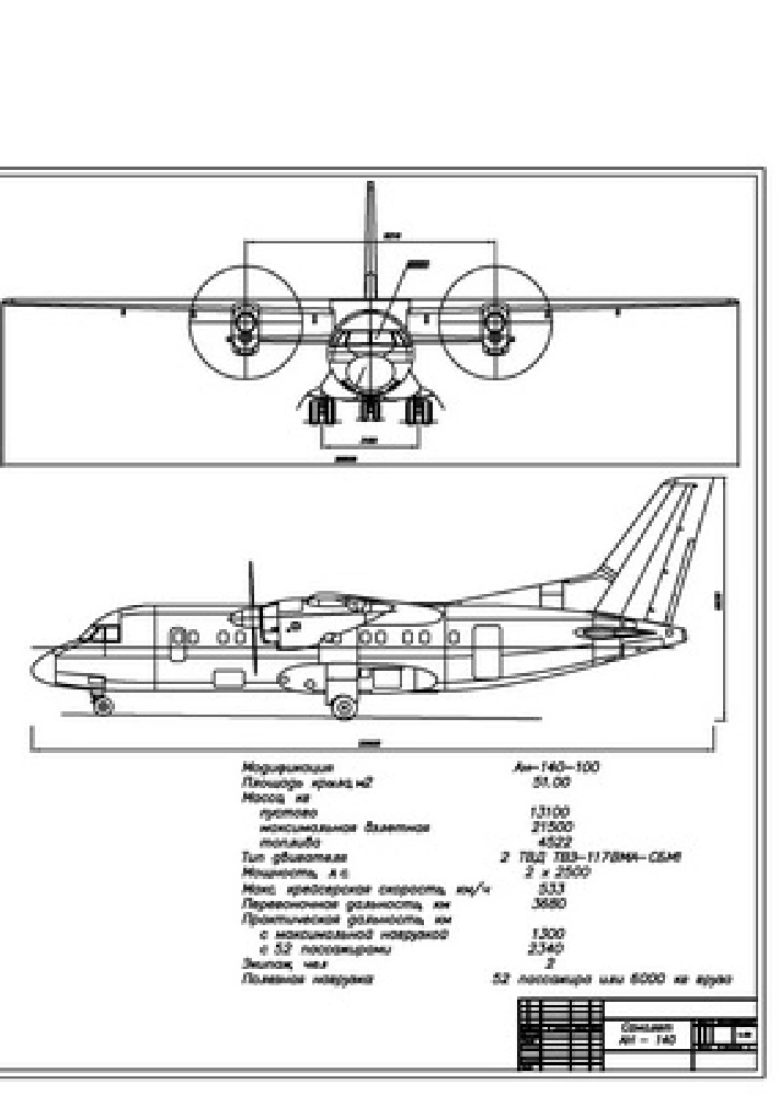 Plans AN-140