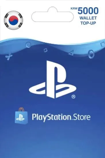 Подарочные карты PlayStation Network (PSN) для Кореи, номинал