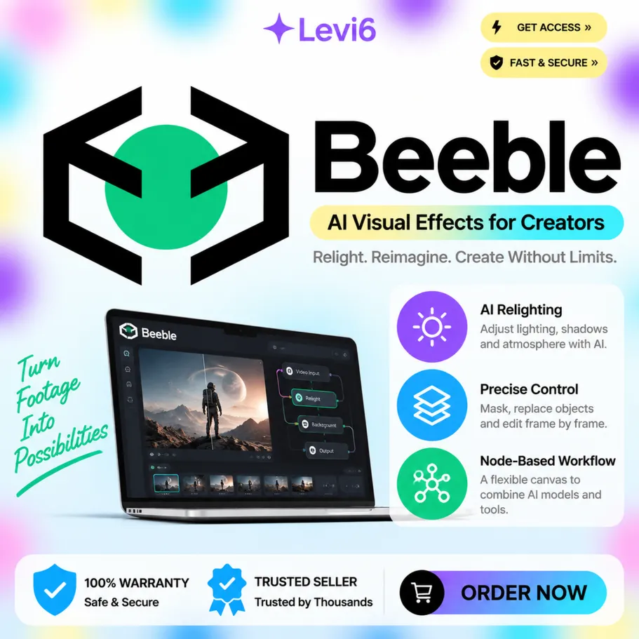 Beeble AI | SwitchX - VFX | Подписка на облако/студию + пополнение