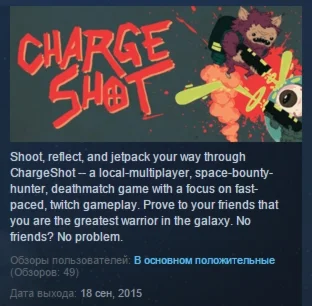 ChargeShot STEAM KEY REGION FREE GLOBAL