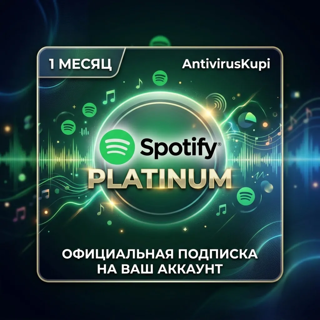 SPOTIFY PLATINUM 1 МЕСЯЦ НА ВАШ АККАУНТ