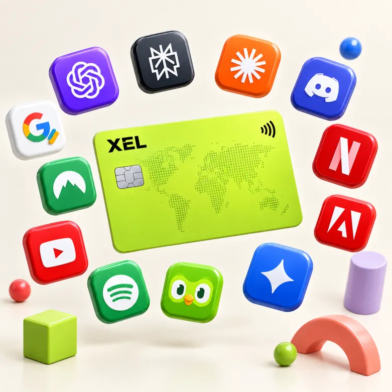 Global Virtual Payment Card | $10–$2500| Apple Pay &amp; Google Pay | Global | 5 Years