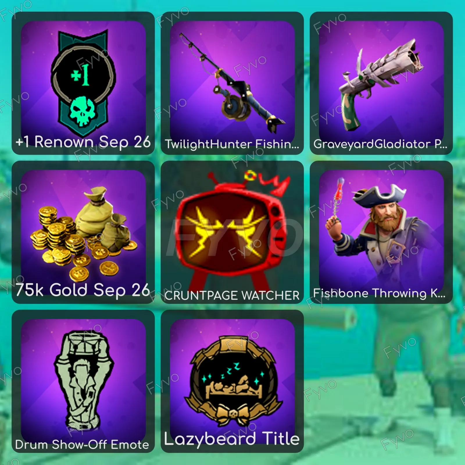 Sea of Thieves〖TWITCH DROPS〗8+ REWARDS • ITEMS • SKINS