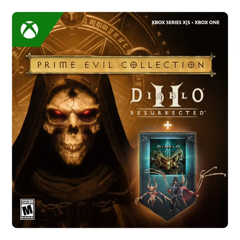Diablo II: Resurrected — Prime Evil Collection (ключ Xbox Live, глобальная версия)