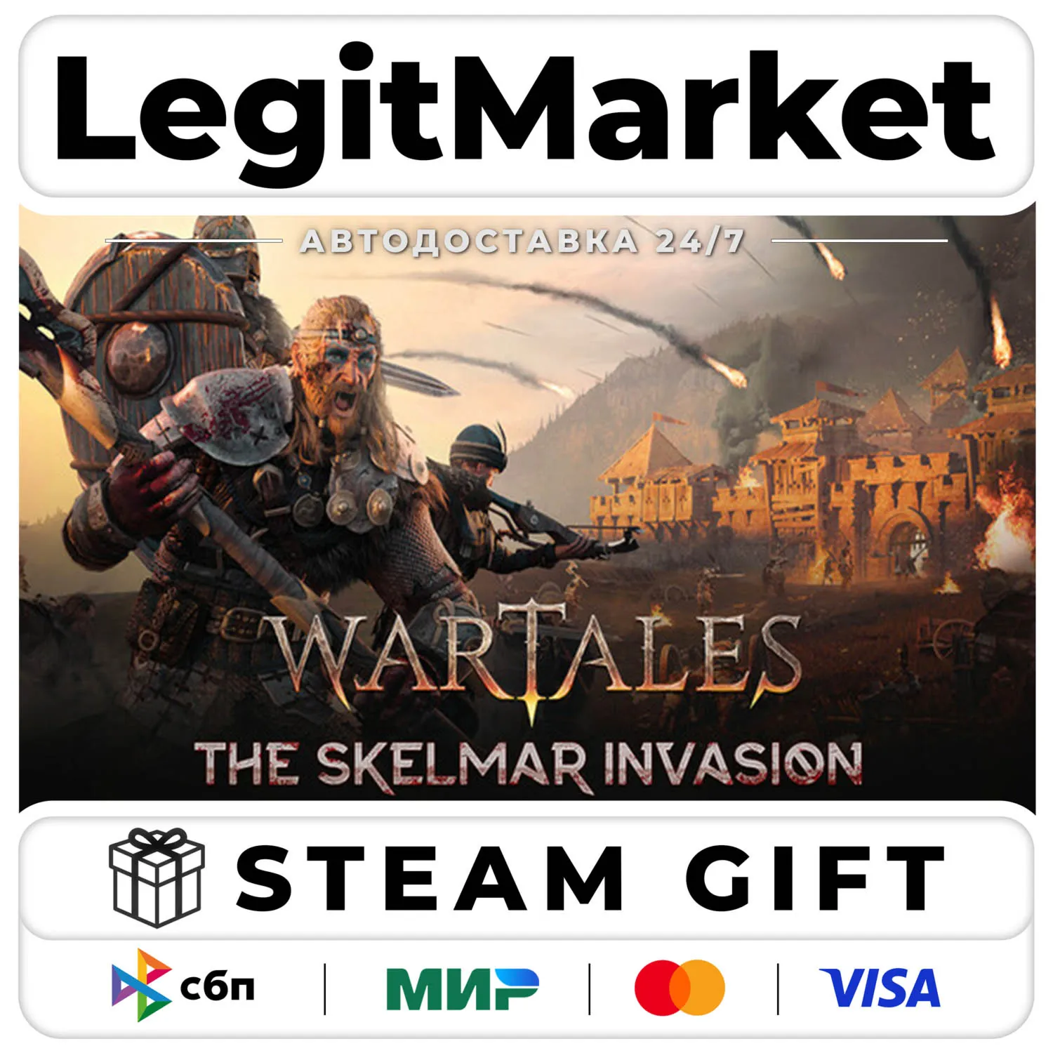 DLC Wartales - Expansion: The Skelmar Invasion / Steam Авто / РУ + МИР