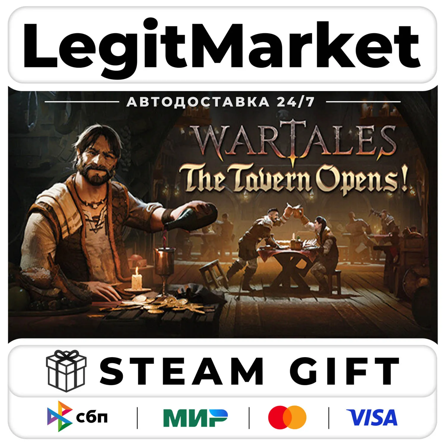 DLC Wartales - Contract: The Tavern Opens! / Steam Авто / РУ + МИР