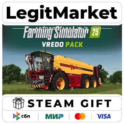 DLC Farming Simulator 25: Vredo Pack / Steam АВТО / РУ + МИР