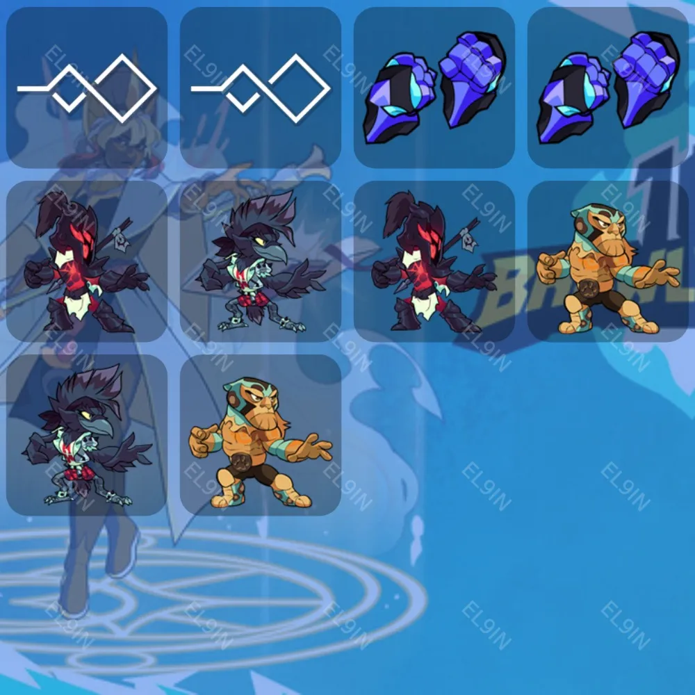 🎁Brawlhalla💡Твич Дропсы👾10 предметов + 🎁