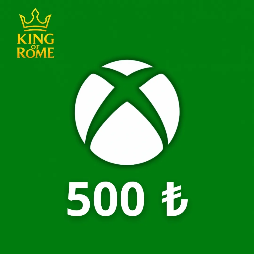 XBOX Türkiye (500 ₺) Gift Card | 24/7 Auto Delivery