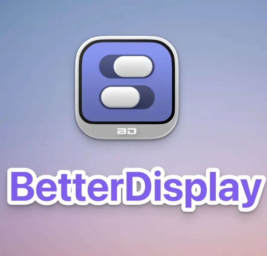 Ключ Better Display BetterDisplay mac os