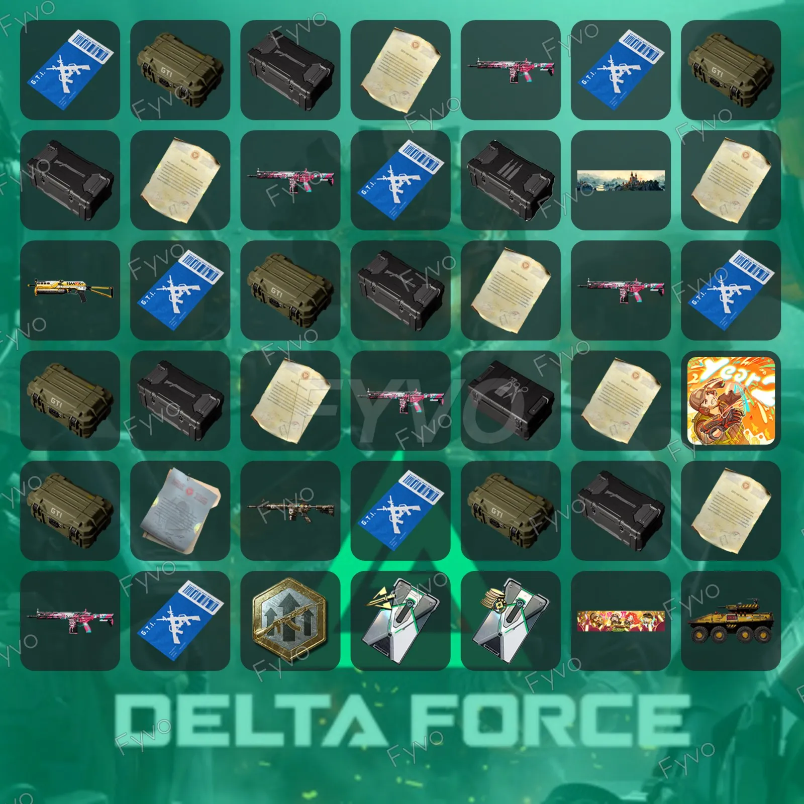 Delta Force〖TWITCH DROPS〗42+ REWARDS • ITEMS • SKINS