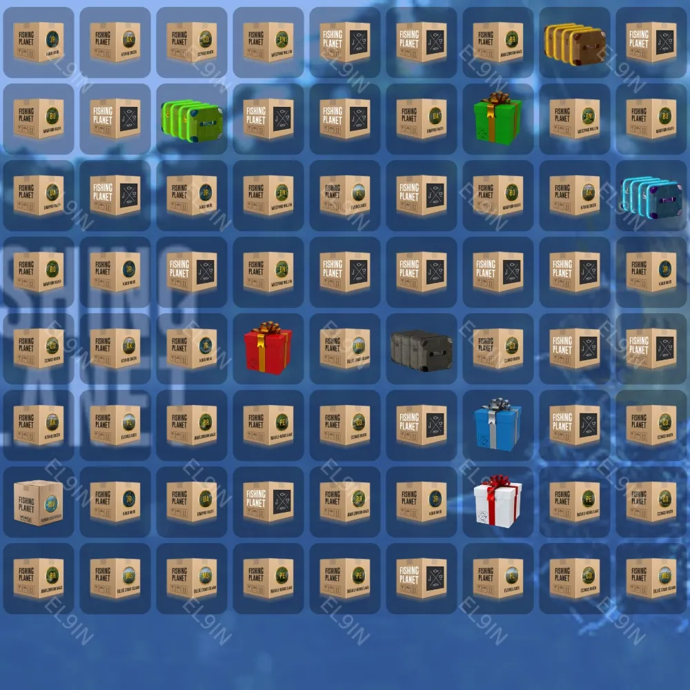 🎲Fishing Planet🎁Твич Дропсы✅72 предметов + 🎁
