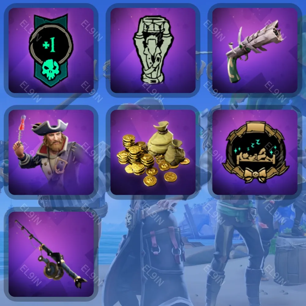 👾Sea of Thieves🎲Твич Дропсы🌟7 предметов + 🎁