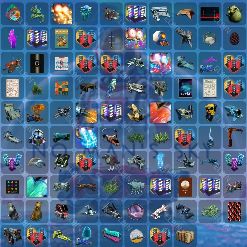 No Man's Sky Твич Дропсы 101 предметов +