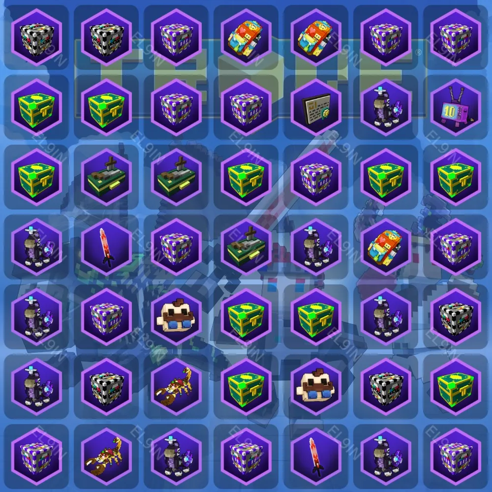 Trove Твич Дропсы 49 предметов +